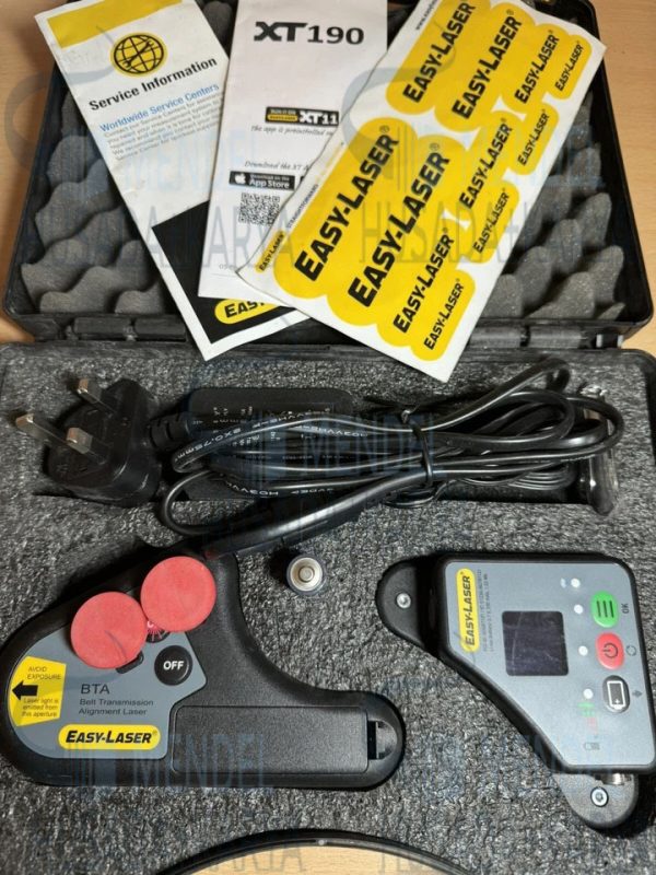 Easy Laser XT190 Belt Alignment