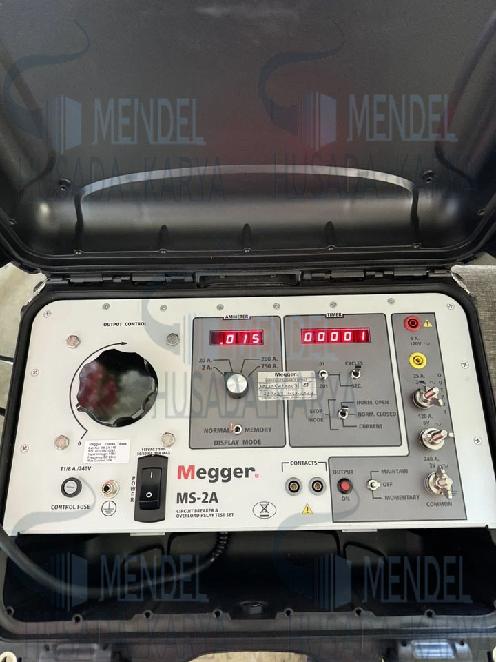 Megger MS-2A Relay Test Set