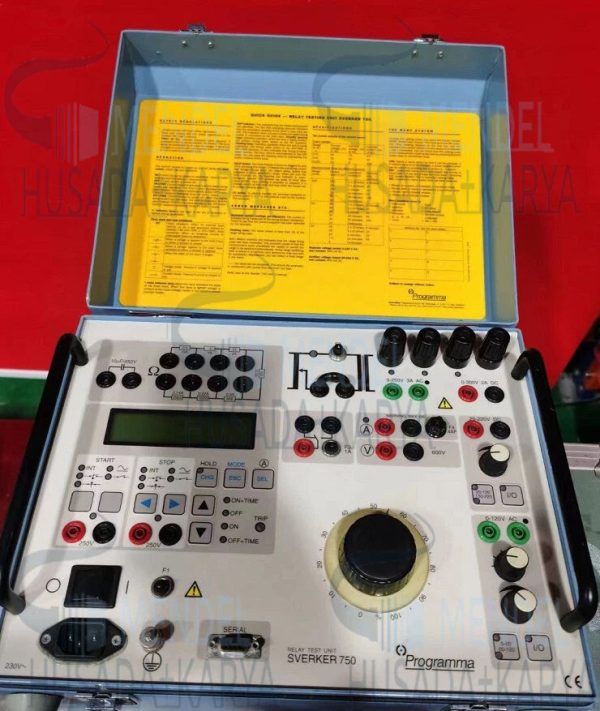 Megger Programma SVERKER 750 Relay Test